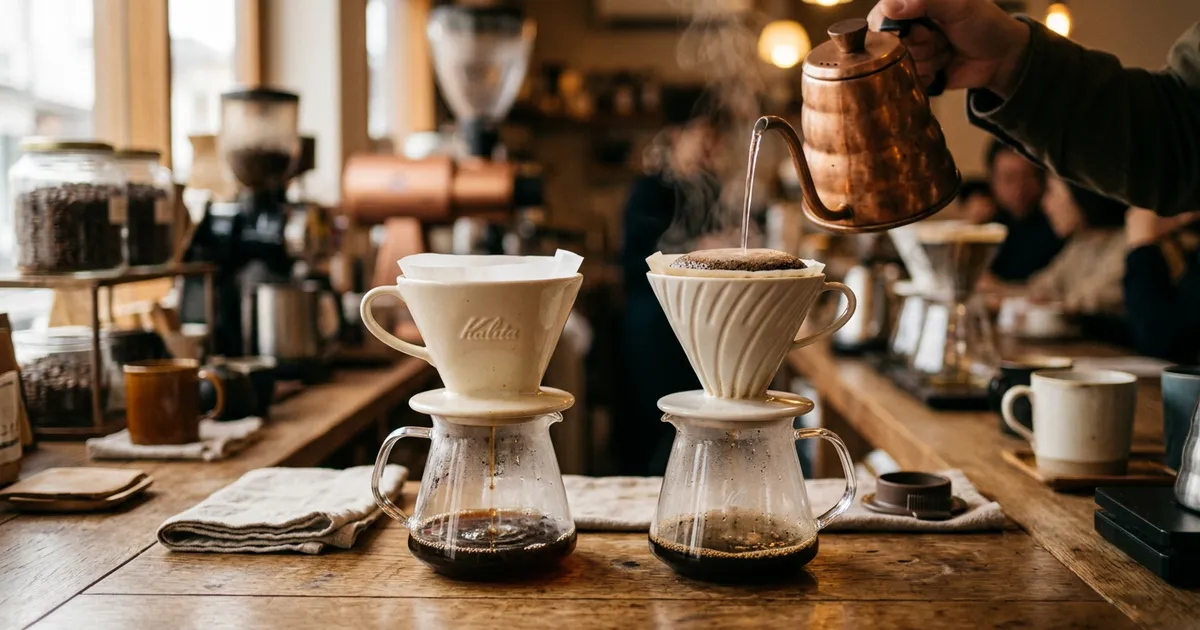 カリタ vs ハリオ｜ドリッパーの違いを7項目で徹底比較