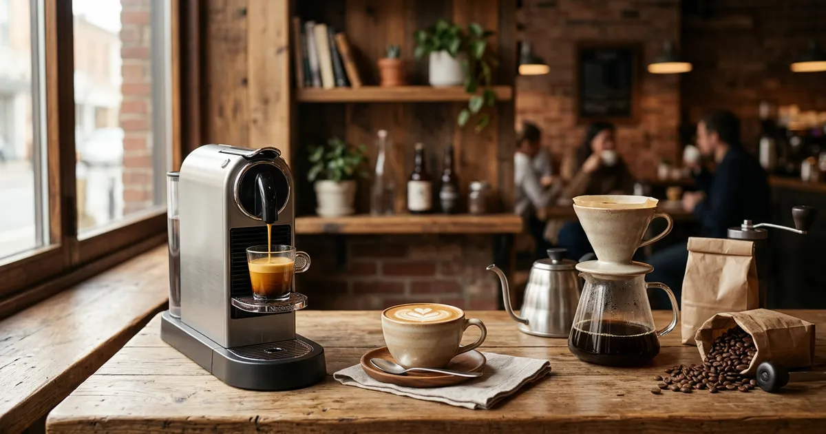 ネスプレッソ vs 手淹れコーヒー｜味・コスパ・手間を徹底比較