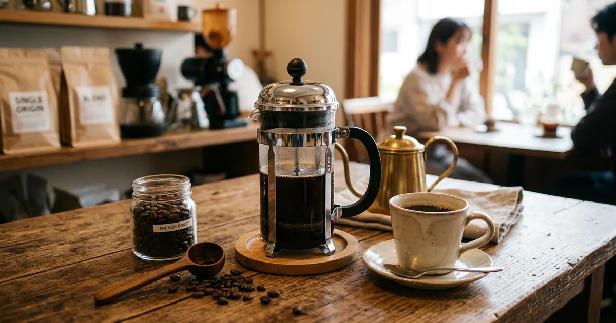 フレンチプレスおすすめ8選｜コーヒーオイルを味わう最もシンプルな器具